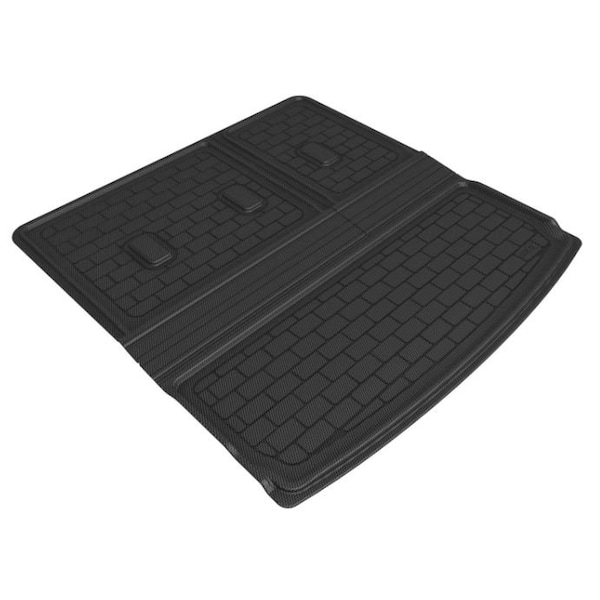 3D Mats Usa Direct Fit, Raised Edge, Black, Thermoplastic Rubber Of Carbon Fiber Texture, Non-Skid M1CH0931309 - main